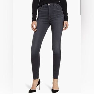 7 For All Mankind high waist skinny jeans